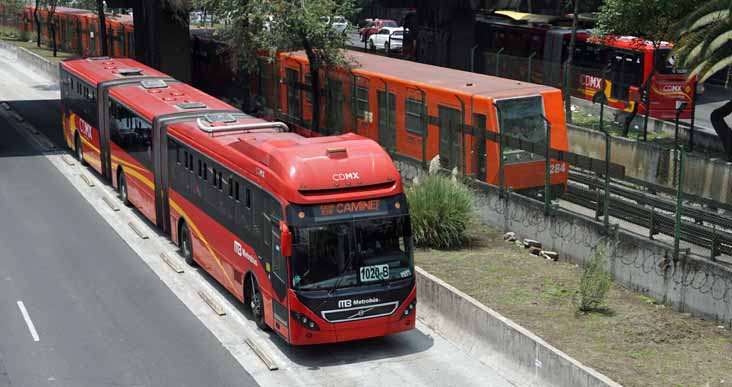 MB Metrobus Volvo 7300 biartic 1020